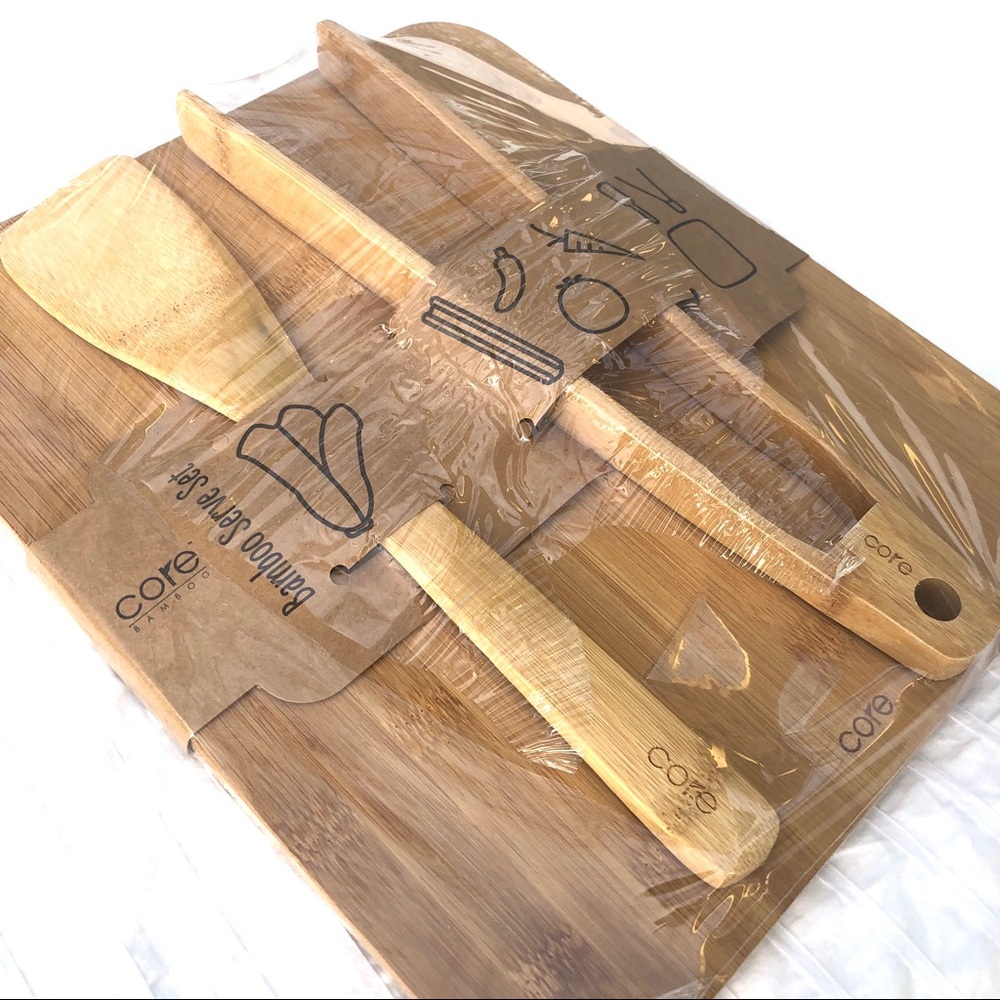 🌻 New Core Bamboo serve set all true